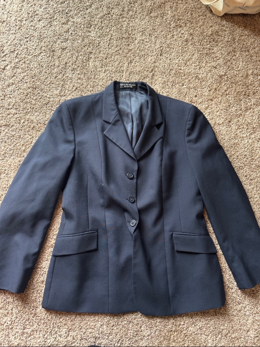 Women's Black Tailored Blazer Jacket